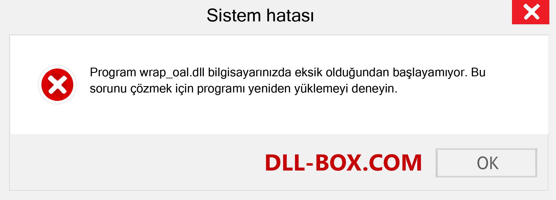 wrap_oal.dll dosyası eksik mi? Windows 7, 8, 10 için İndirin - Windows'ta wrap_oal dll Eksik Hatasını Düzeltin, fotoğraflar, resimler